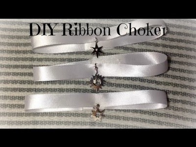○ Ribbon Choker DIY ○