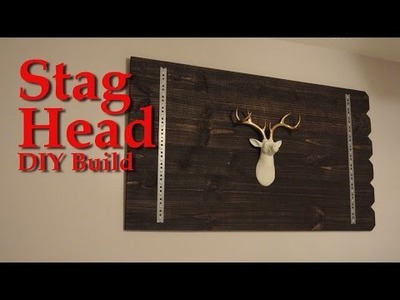 Stag head wall decor - DIY tutorial
