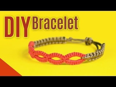 Super Easy and Cool Macrame Loops Bracelet | DIY