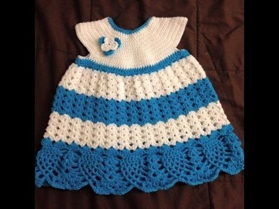Baby dress - Skirt crochet tutorial Tamil.English