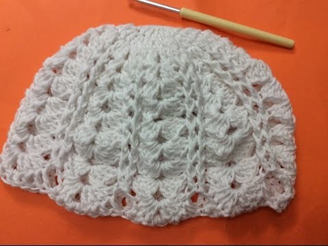Cach moc mu len nu phan 1 How to crochet a hat part 1