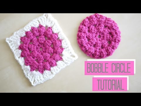CROCHET: Bobble circle tutorial | Bella Coco