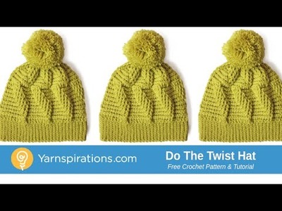 Crochet: Do The Twist Hat Tutorial