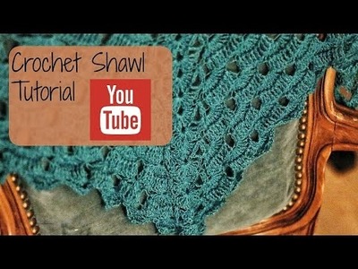 Crochet shawl tutorial (Row 1-5)