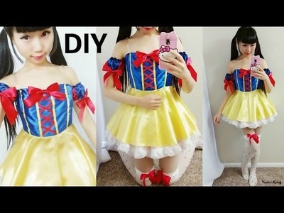 DIY Disney Princess Costume: DIY Snow White Cosplay Costume Tutorial