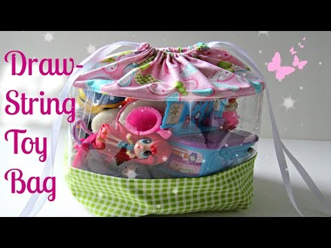 DIY Draw-String Toy Bag