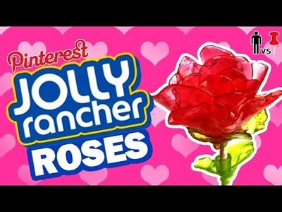 DIY Jolly Rancher Roses - Pinterest Test - Man Vs Pin #81