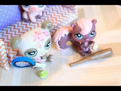 DIY LPS - How to make doll sports equipment