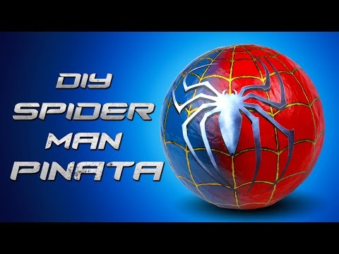DIY Spiderman Pinata