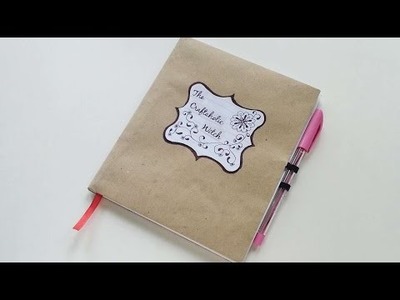 How To Create A Customized Notebook - DIY Crafts Tutorial - Guidecentral