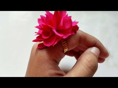 How To Create A Fluffy Flower Ring - DIY Crafts Tutorial - Guidecentral