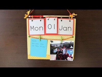 How To Create A Multifunctional Calendar - DIY Crafts Tutorial - Guidecentral