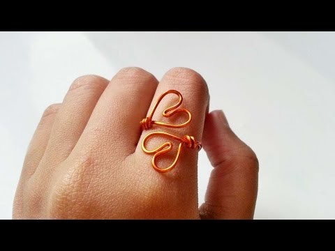 How To Create A Simple Double Heart Ring - DIY Crafts Tutorial - Guidecentral