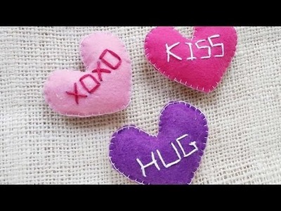 How To Create Cross Stitched Heart Plushie - DIY Crafts Tutorial - Guidecentral