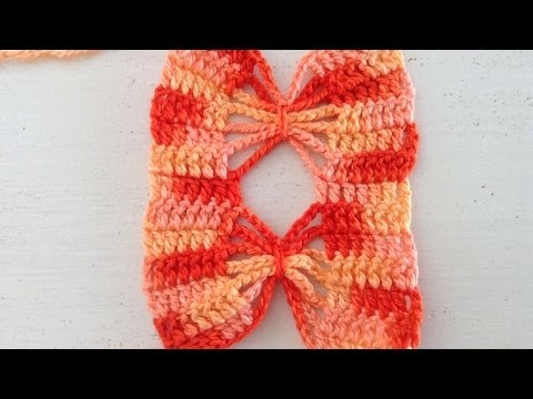 How To Crochet A Butterfly Pattern - DIY Crafts Tutorial - Guidecentral