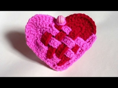 How To Crochet A Heart Purse For Valentines Day - DIY Crafts Tutorial - Guidecentral