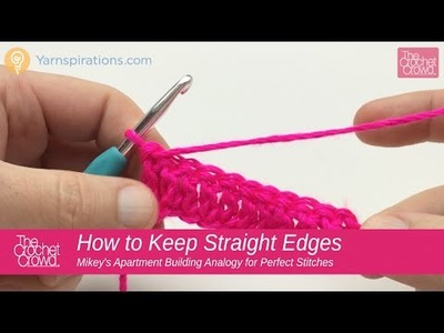 How to Crochet: How to Crochet Straight Edges Tips