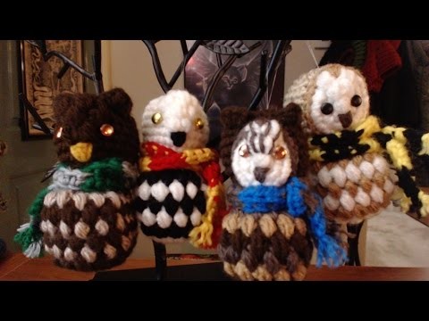 How to Crochet Owls - 4 different styles