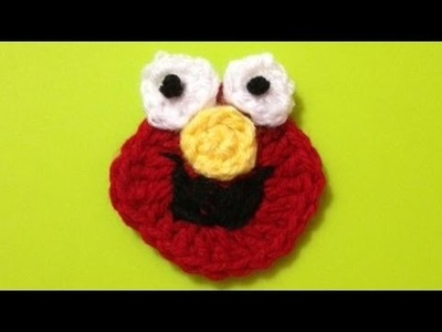 How To Crochet Sesame Street Elmo Applique - DIY Crafts Tutorial - Guidecentral