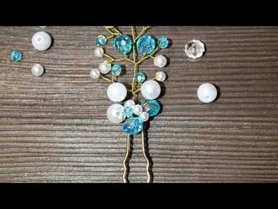 How To Make A Hairpin Of Woven Beads - DIY Crafts Tutorial - Guidecentral