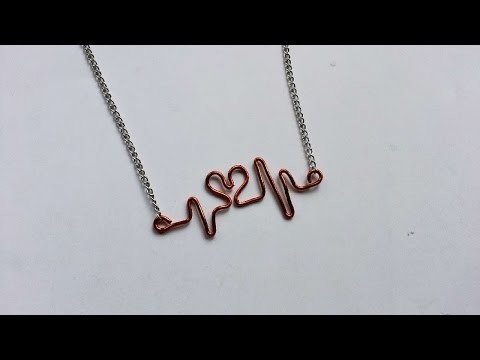 How To Make A Heart Beat Necklace - DIY Crafts Tutorial - Guidecentral