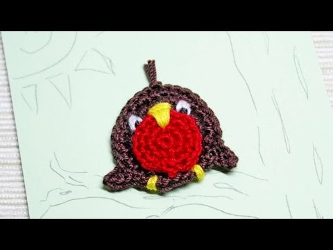How To Make A Nice Little Crocheted Applique Robin - DIY Crafts Tutorial - Guidecentral