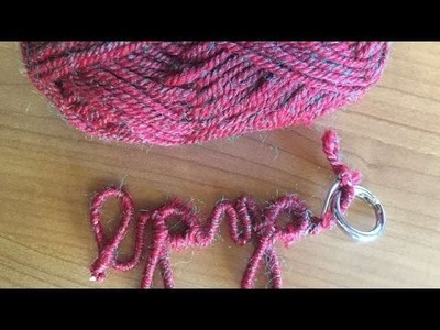How To Make A Personalized Key Chain - DIY Crafts Tutorial - Guidecentral