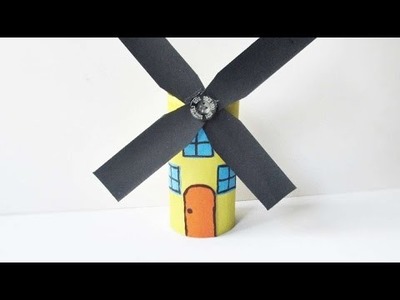 How To Make An Amazing Paper Roll Windmill - DIY Crafts Tutorial - Guidecentral