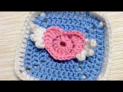 How To Make An Angel Heart Granny Square - DIY Crafts Tutorial - Guidecentral