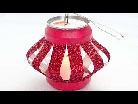 How To Make An Innovative Soda Can Lantern - DIY Crafts Tutorial - Guidecentral
