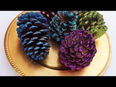 How To Make Beautiful Glittered Pine Cones - DIY Crafts Tutorial - Guidecentral