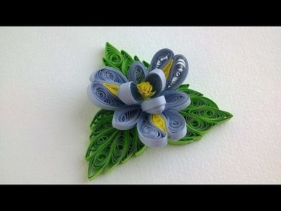 How To Make Beautiful Quilled Orchid - DIY Crafts Tutorial - Guidecentral