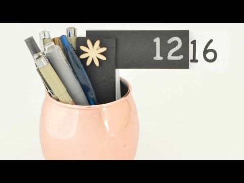 How To Make Your Own Perpetual Calendar - DIY Crafts Tutorial - Guidecentral