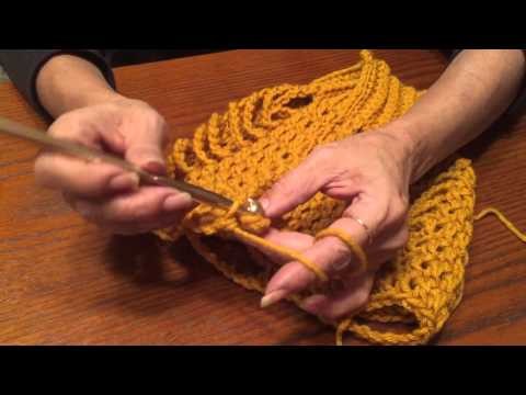 Jacob's Ladder Crochet Stitch