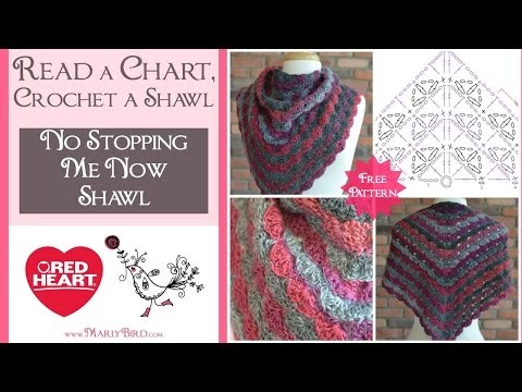 Learn to Read a Crochet Chart and Crochet a Shawl with Marly Bird