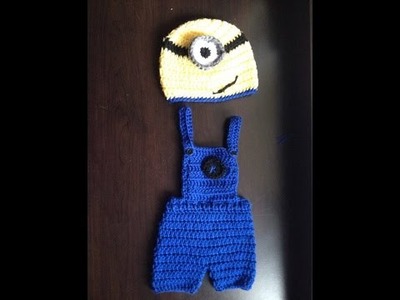 Minion outfit crochet tutorial English.Tamil Part 2
