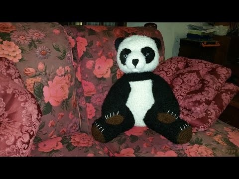 Panda all'uncinetto -  parte II -  crochet panda