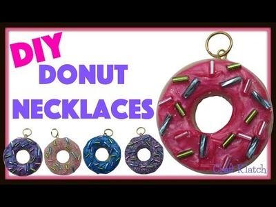 Resin Donut Pendants DIY ~ Craft Klatch Jewelry Series