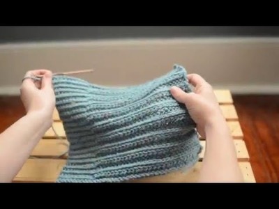 Slip Stitch Crochet Ribbing