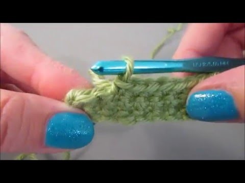 Beginner Crochet Tutorial Video 3- How to Single Crochet on Edges