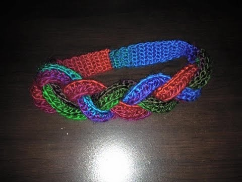 Braided Headband crochet tutorial in English.Tamil