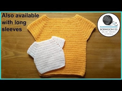 Child Sweater Crochet Tutorial