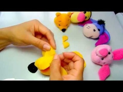 Como hacer la cabeza de Winnie Pooh | How to make the head of Winnie the Pooh - Loou