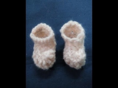 Crochet booties. Socks for bal gopal. ladoo gopal