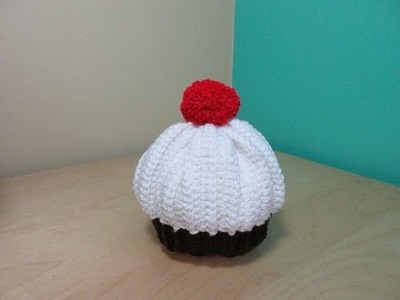 Crochet cupcake baby hat - Ruby Stedman