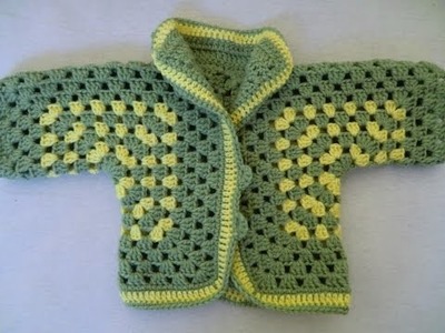 Crochet Pattern *EASY CROCHET JACKET *