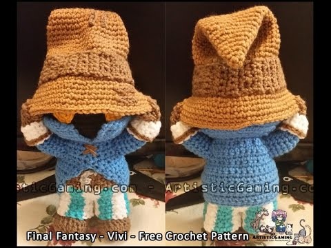 Final Fantasy Vivi Free Crochet Pattern