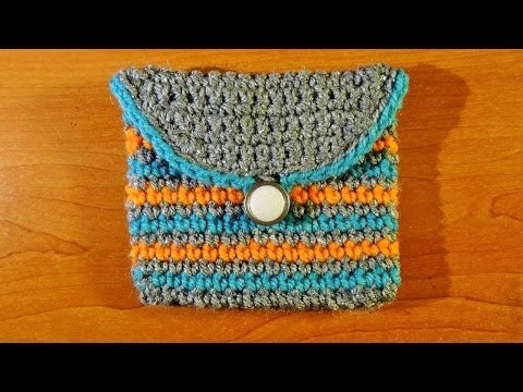 Heklani novčanik (How to Crochet Wallet)