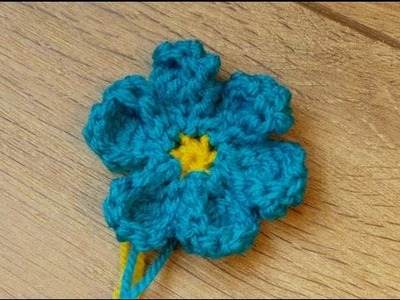 How To Crochet A 6 Petal Flower