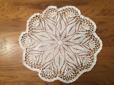 How to crochet a doily - Part 1